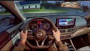 2024 Nissan Altima 2.5 SL AWD - POV Night Drive (Binaural Audio)