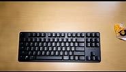 Razer BlackWidow Lite Tenkeyless - Tactile/Silent Keyboard Unboxing! [Orange Switches]