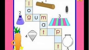 Kindergarten worksheets - writing simple words - complete the words activity