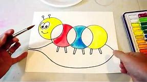 Primary and secondary color activity for preschoolers