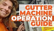 Complete KWM Ironman Operation Guide | How To Use A Gutter Machine