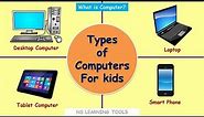 Types of Computers For Kids, Classification of Computer, What is computer, Computer for kids