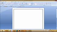 how to create border in ms word | create border in ms word | how to add page border in word | border
