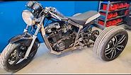 Custom Trike: Motorcycle + Car Wheels!