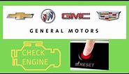 How to Reset Check Engine Light Reset Chevrolet Traverse 2010-16 and GMC Arcadia p2099