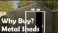 Summer Garden Buildings - Features and benefits: Metal Shed range