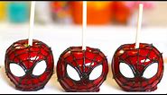 SPIDERMAN CANDY APPLES - NERDY NUMMIES