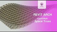 How To Massing Space Truss in Revit Architecture