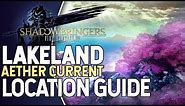 Final Fantasy XIV Shadowbringers Lakeland All Aether Current Locations Guide