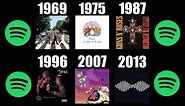 Most Streamed Album Every Year The Last 70 Years (1953-2023)