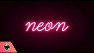 Inkscape Tutorial: Neon Text Effect