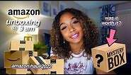 unboxing the random stuff i bought online *at 3 am* | Amazon Haul 2022 | LexiVee