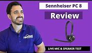 Sennheiser PC 8 USB Computer Headset - LIVE MIC & SPEAKER TEST!