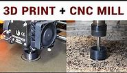 3D printing + CNC milling - Worth the effort?