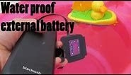 DIY Gopro 7 black battery hack: Make water proof external battery connector