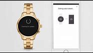 Michael Kors Access Runway Smartwatch | Set Up