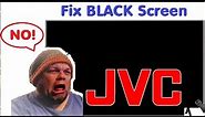 Fix JVC Flat Screen TV Not Turning on (Stays Black Roku Smart LED Qled Class Quantum Series Curve)