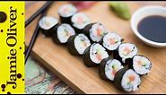 Simple Salmon Sushi | Food Busker & Haste's Kitchen
