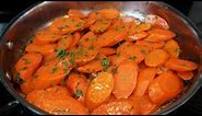 Easy Glazed Carrots Recipe | Stovetop Glazed Carrots | Episode 118