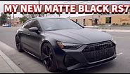 Taking Delivery of my Audi RS7 Matte Black (The New Daily!)