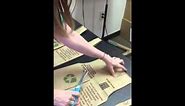 Making a safari vest from paper bag instructional video