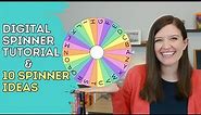 Wheel of Names Tutorial: How to Create Digital Spinners and 10 Spinner Ideas for The Classroom