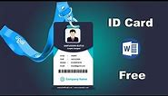 How to Create an Employee ID Card Template Using Microsoft Word