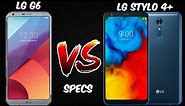 LG G6 Vs LG Stylo 4+ Specs Comparison (Boost Mobile) HD