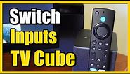 How to Switch HDMI Input on Fire TV Cube (Voice Controls)