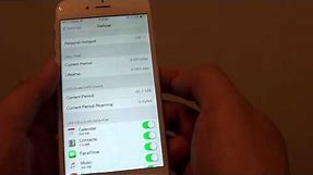 iPhone 6: How to Monitor Cellular Data Usage