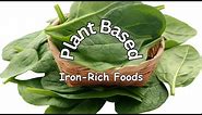 7 Iron-Rich Foods For Vegetarians and Vegans || Plant Power: 7 Iron-Rich Foods || Iron-Rich Foods💪