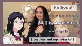 Kiyoko Shimizu | Cosplay Makeup Tutorial | Haikyuu!!