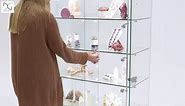 Modern Lighted Glass Display Cases | Displays2go®