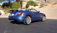 2005 Chrysler Crossfire SRT 6 SRT6 Roadster Convertible Blue & Ride My Car Story with Lou Costabile