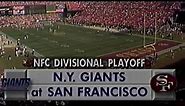 1993 NFC Playoffs Giants vs 49ers Highlights (Div Playoff record 5TDs for Ricky Watters)