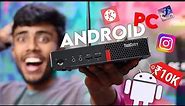 I Converted My Mini PC Into Android!🔥Super Performance- Run Android Apps/Games⚡