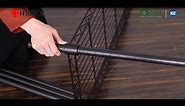 wire shelving installation - epoxy coated black 5 tiers light duty wire shelf for home storage