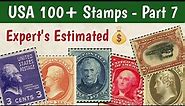 USA Stamps Worth Money - Part 7 | Quick Review Of 104 Most Expensive Stamps From America
