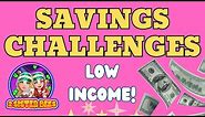 Savings Challenges | Free Printables | Clearing Out Envelopes!