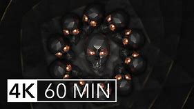 4K [1 Hour] Glowing Eyes Skulls Live Wallpaper & Screensaver [Metal Skulls]
