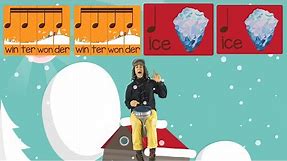 Snow Day (Rhythm Lesson) | Preschool Prodigies Music Lesson From The Prodigies Music Curriculum