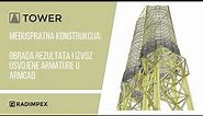 TOWER: Medjuspratna konstrukcija Obrada rezultata i eksport usvojene armature u ArmCAD
