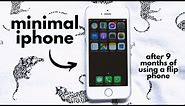 What's On My Minimal iPhone 5S (After 9 Months with a Flip Phone)