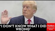 DEPOSITION VIDEO RELEASED: Trump Grilled By New York AG Letitia James In Newly-Released Video