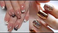 Top 40 pretty January Nails Art designs for Everyone// Attractive nail polish ideas for 2023