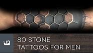 80 Stone Tattoos For Men