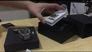 Unboxing and review watches BRAUN BN0095BKSLBTG