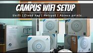 Complete UniFi Campus WiFi Setup Guide | Configure Cloud Key, Switch, and Access Points