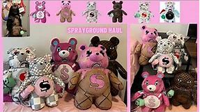 $500+ Limited Edition Sprayground Bear Backpack Haul 🧸🐻