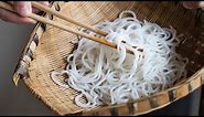 Homemade Rice Stick Noodles